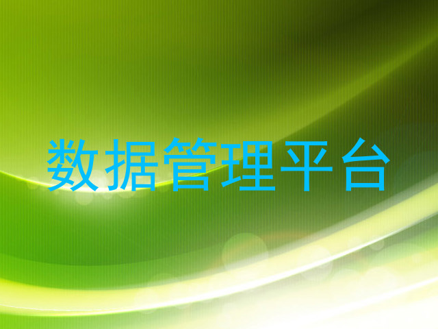 数据管理平台