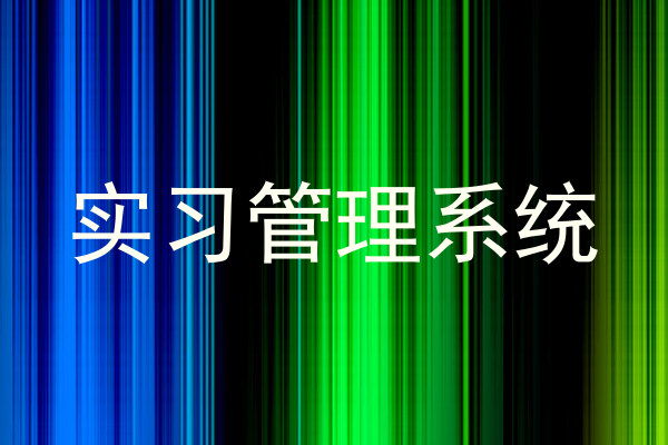 实习管理系统
