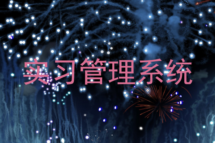 实习管理系统