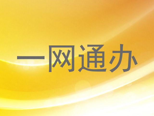 一网通办