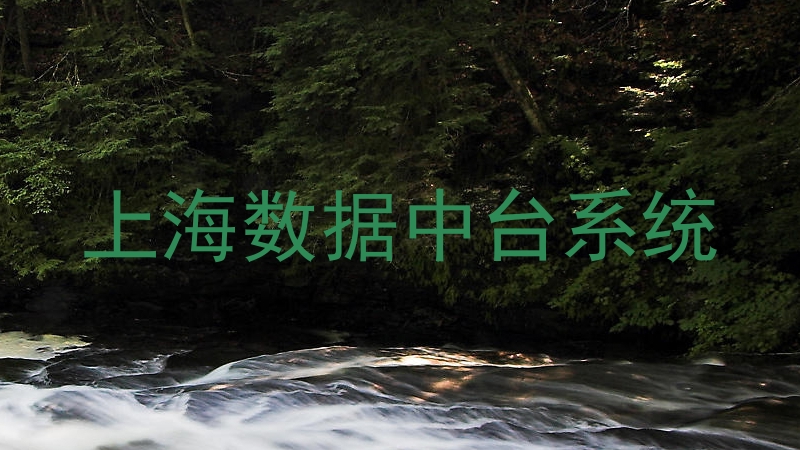 上海数据中台系统