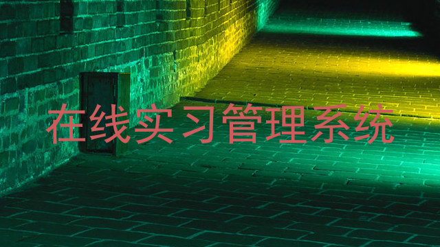 在线实习管理系统