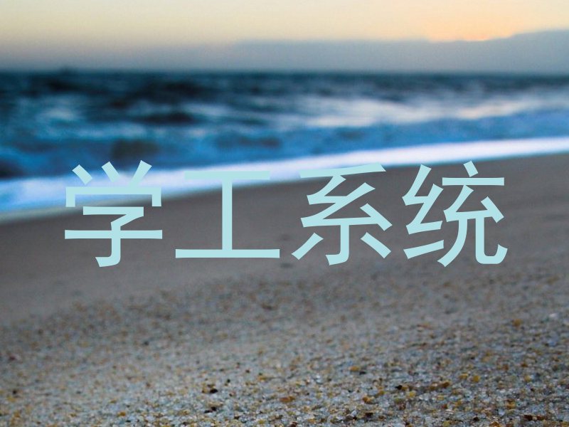 学工系统