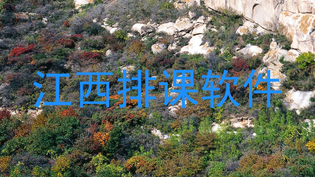 江西排课软件