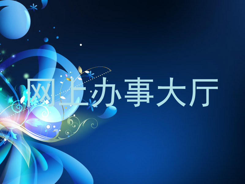网上办事大厅