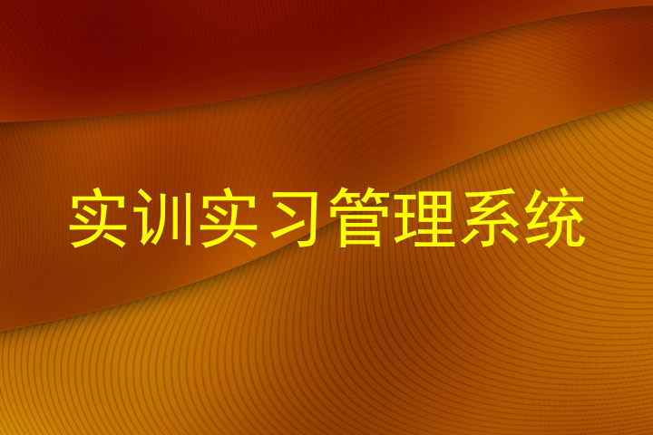 实训实习管理系统