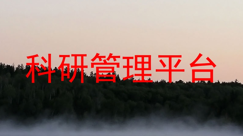 科研管理平台