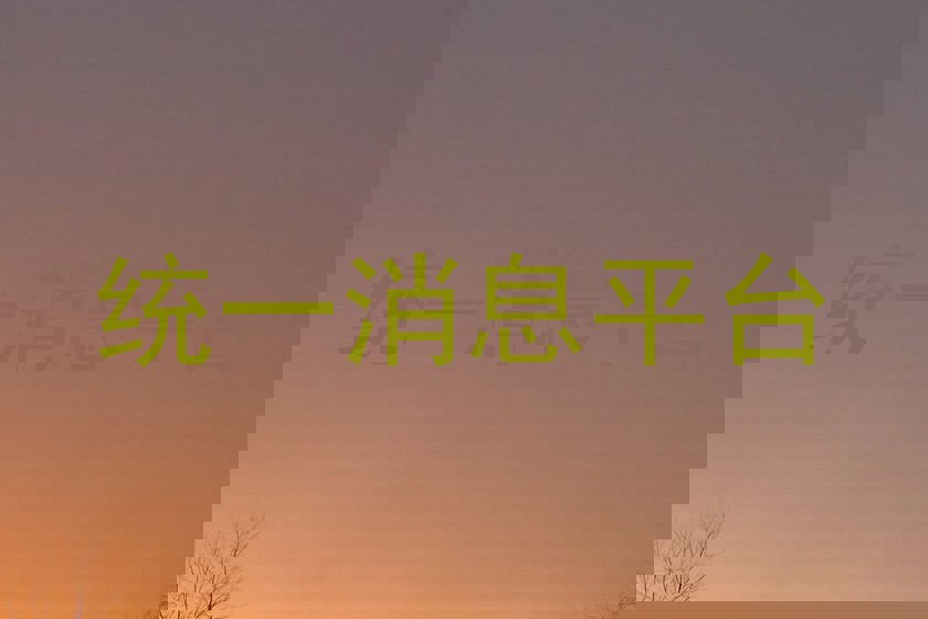 统一消息平台