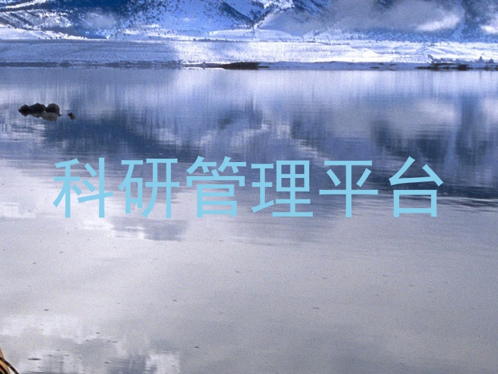 科研管理平台