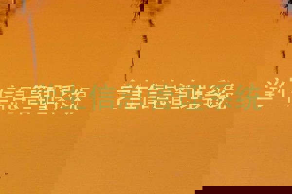 学生信息管理系统