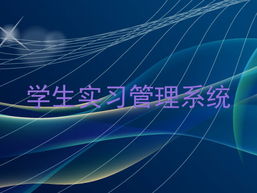 学生实习管理系统