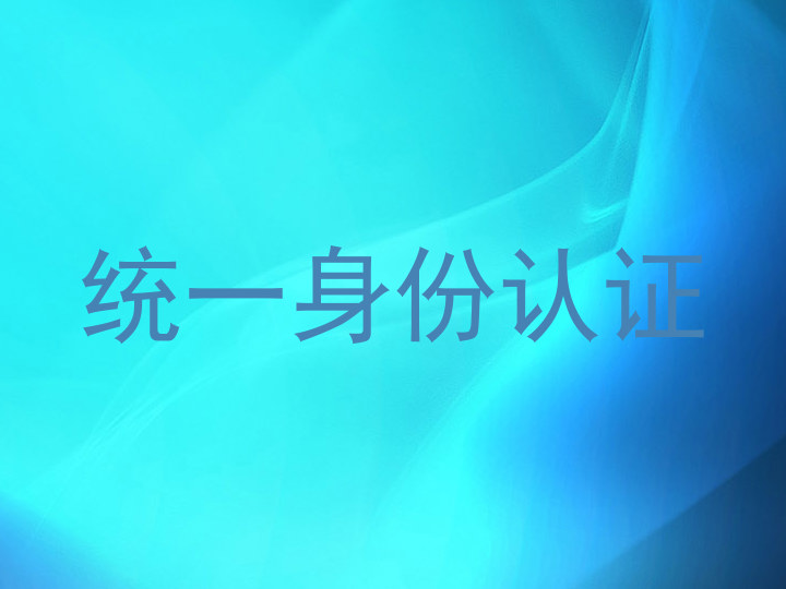 统一身份认证