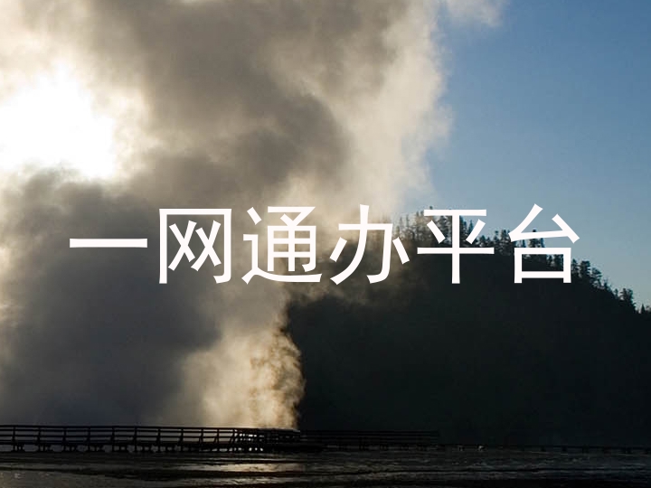 一网通办平台