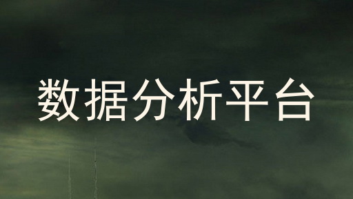数据分析平台