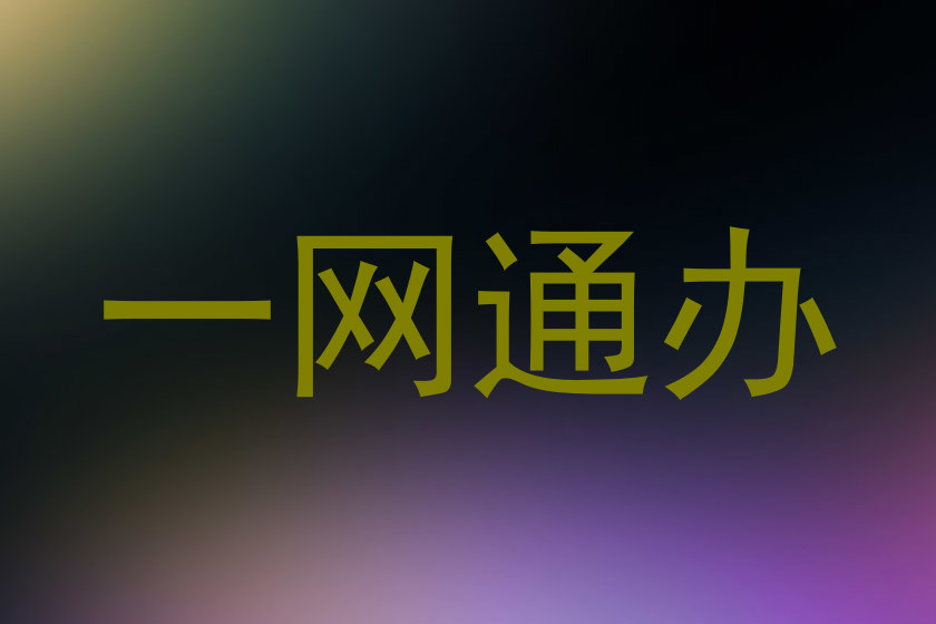 一网通办