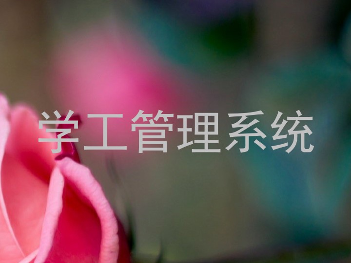 学工管理系统