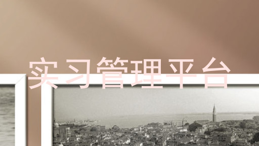 实习管理平台