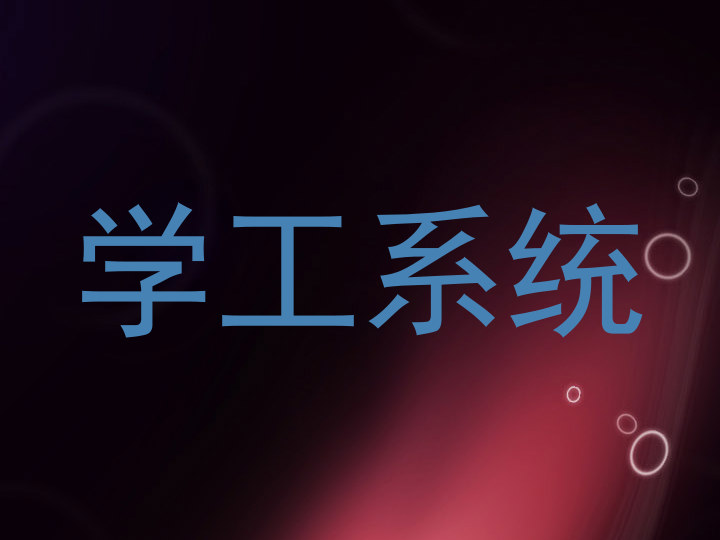 学工系统