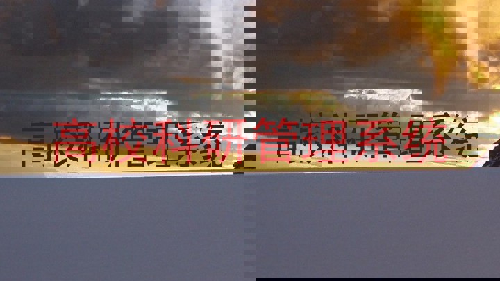 高校科研管理系统