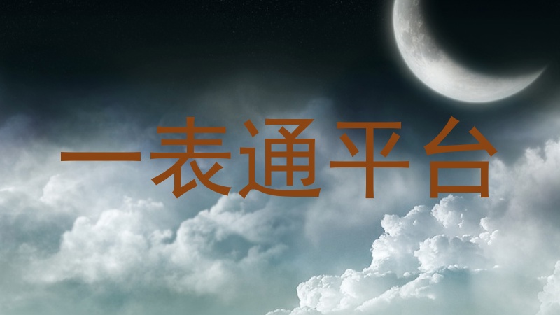 一表通平台
