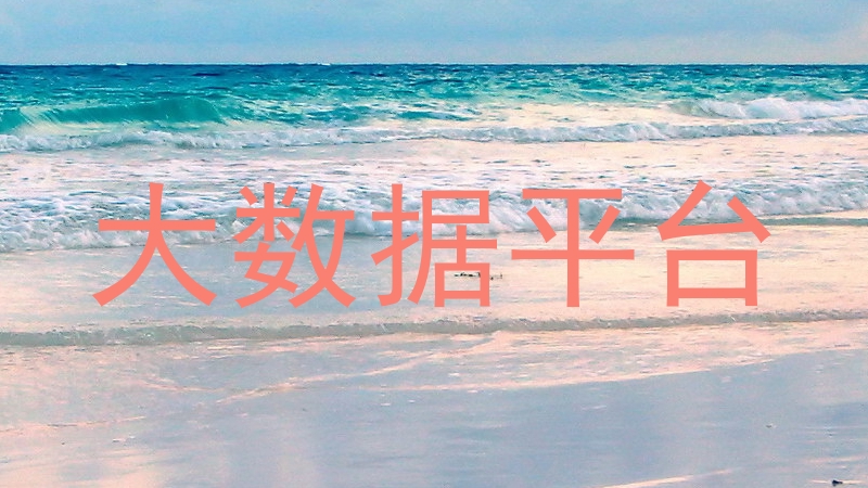 大数据平台