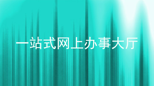 一站式网上办事大厅