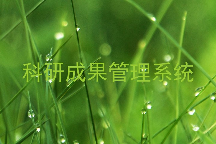 科研成果管理系统
