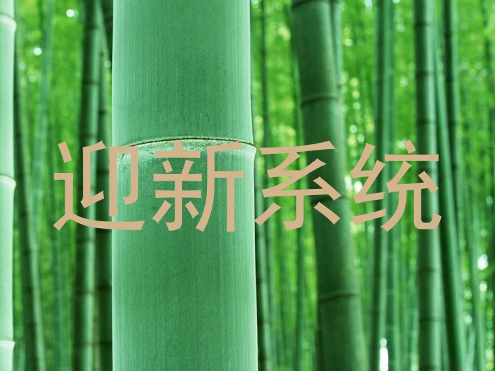 迎新系统