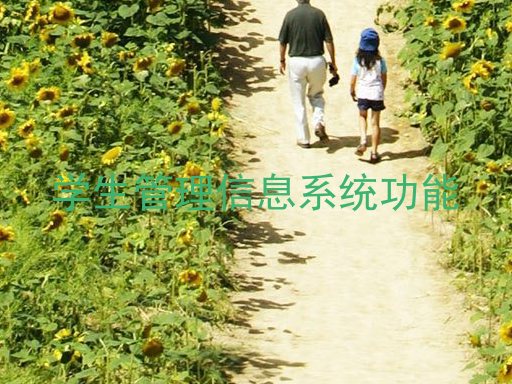 学生管理信息系统功能