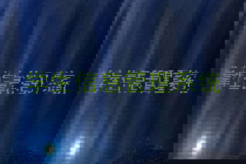 学生信息管理系统