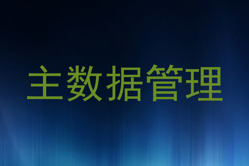 主数据管理