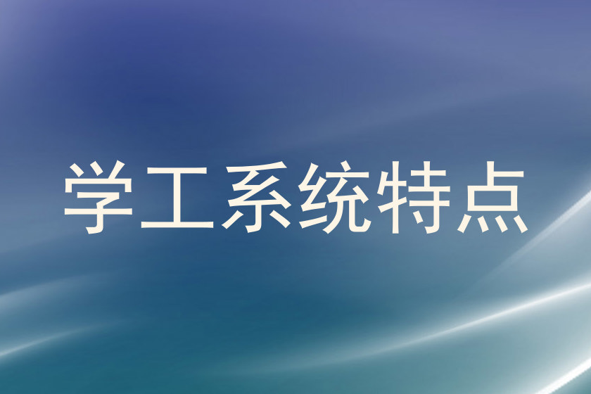 学工系统特点