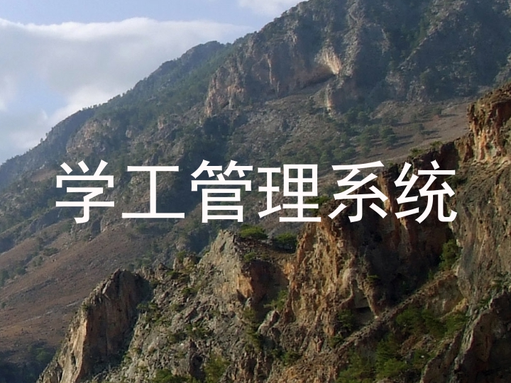 学工管理系统