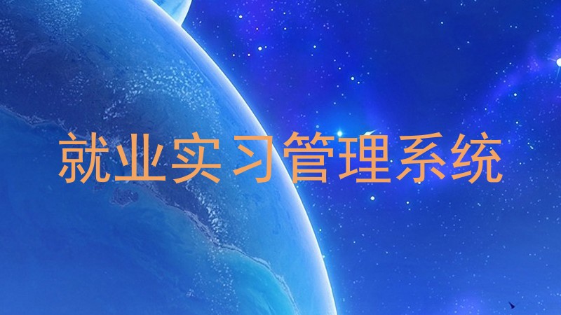就业实习管理系统