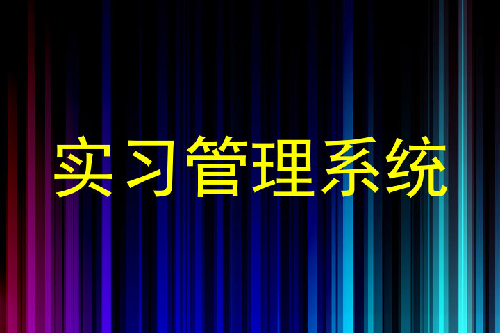 实习管理系统