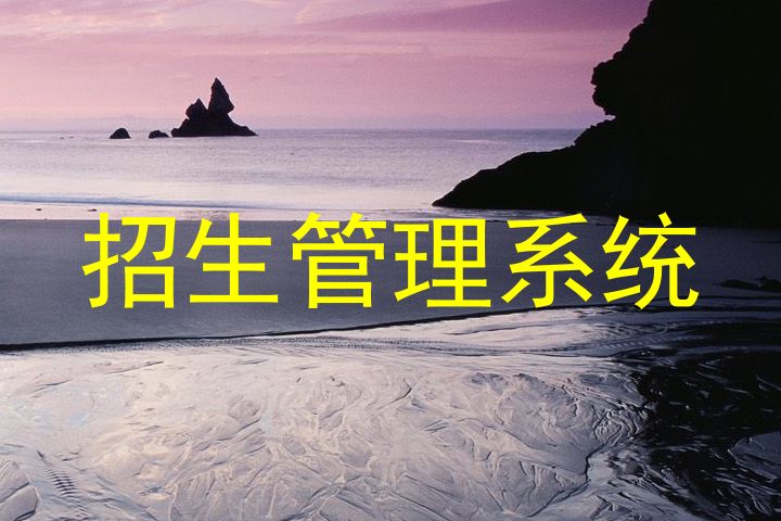 招生管理系统
