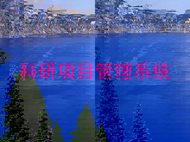 科研项目管理系统