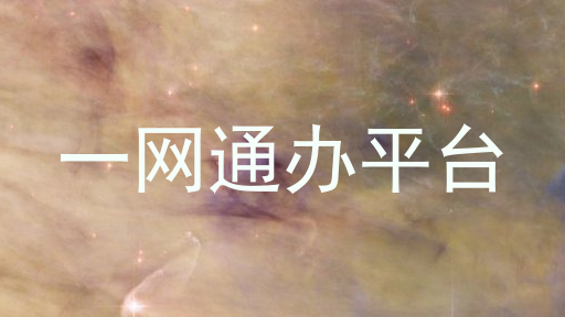 一网通办平台
