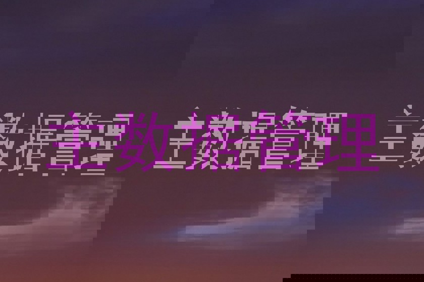 主数据管理