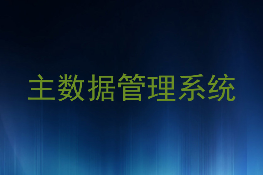 主数据管理系统