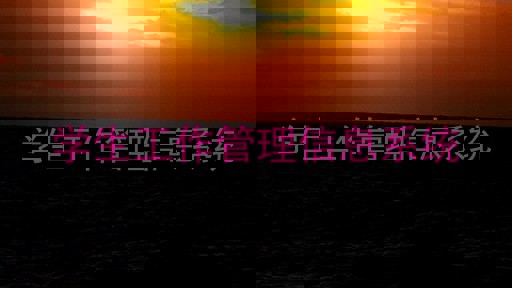 学生工作管理信息系统