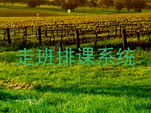 走班排课系统
