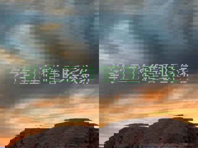 学生工作管理系统