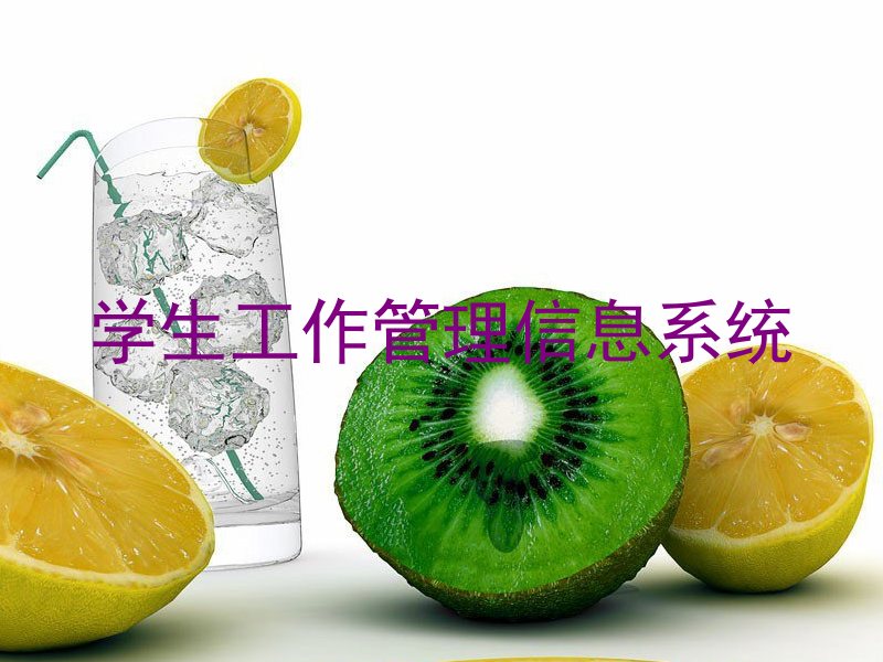 学生工作管理信息系统