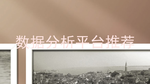 数据分析平台推荐