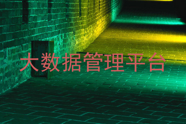 大数据管理平台