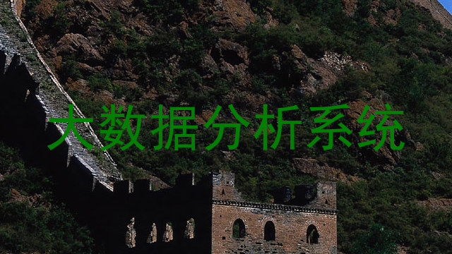 大数据分析系统