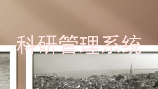 科研管理系统
