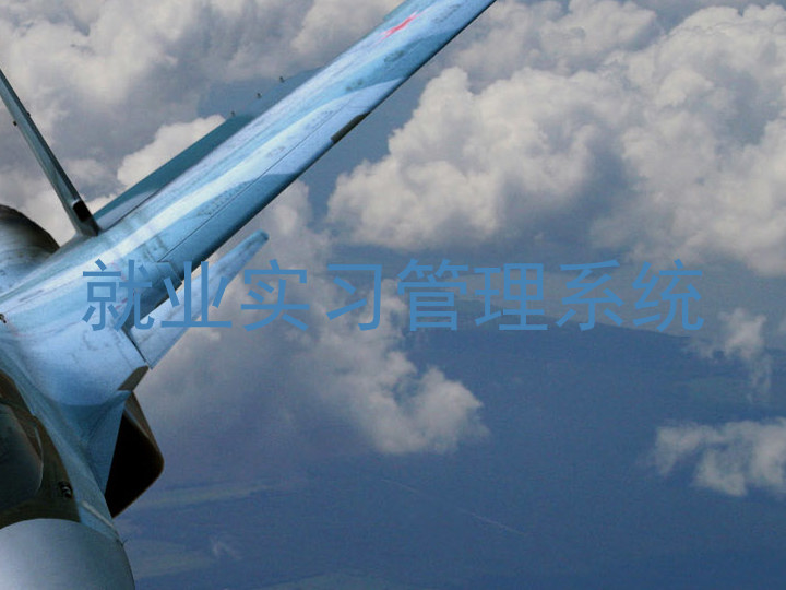 就业实习管理系统