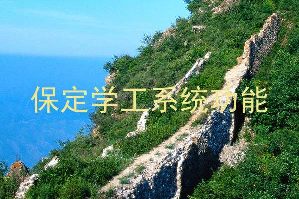 保定学工系统功能